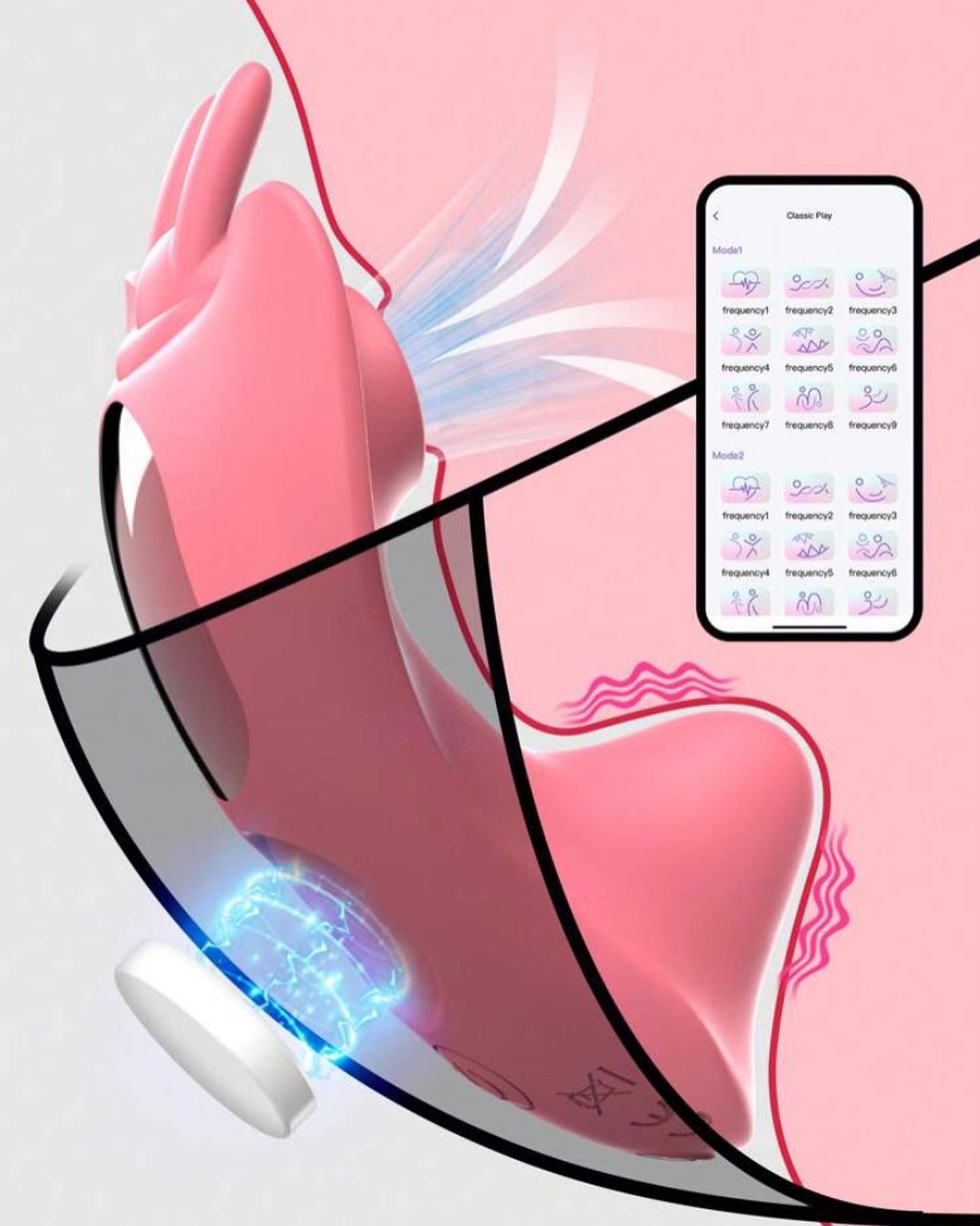 Magnetic 2 Panties Clit Sucker🎀