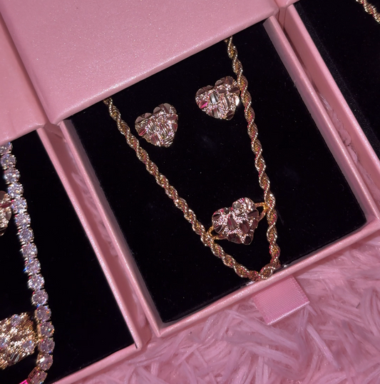 3 Piece Nugget Heart Set🏆