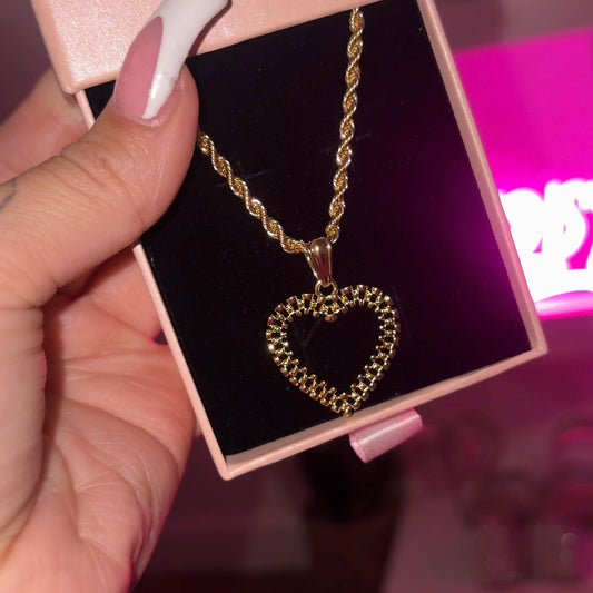 Rolex Heart Necklace ♛