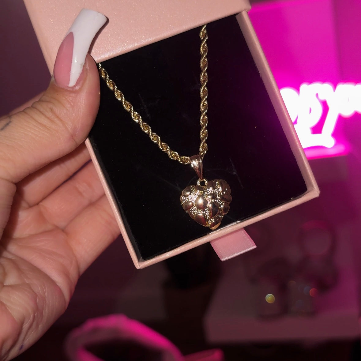 Thick Nugget ‪‪❤︎‬ Necklace